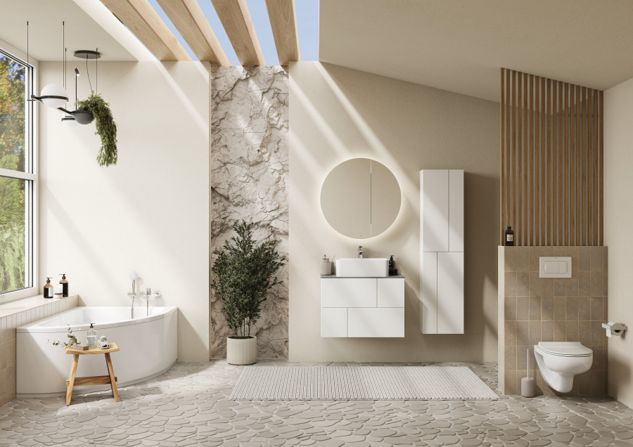 Мебель для ванной Roca Luna 80 подвесная, 2 ящика, со столешницей, белый матовый, ZRU9307765
Мебель для ванной Roca Luna 80 подвесная, 2 ящика, со столешницей, белый матовый, ZRU9307765