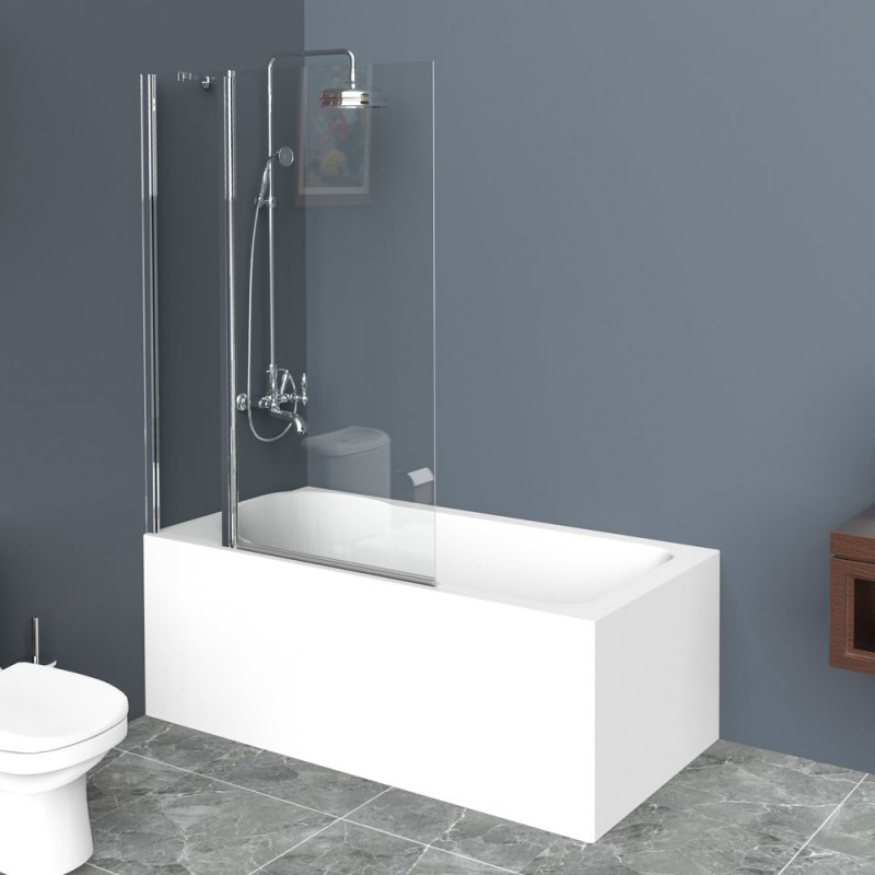 Шторка на ванну BelBagno Uno V-11 100x150 профиль хром, стекло прозрачное, UNO-V-11-100/150-C-Cr
Шторка на ванну BelBagno Uno V-11 100x150 профиль хром, стекло прозрачное, UNO-V-11-100/150-C-Cr