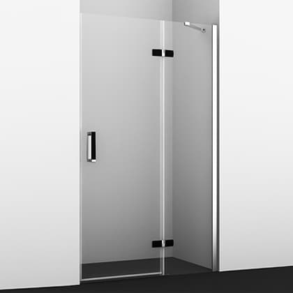 Душевая дверь в нишу WasserKRAFT Aller 10H05RB black matt, 120 см