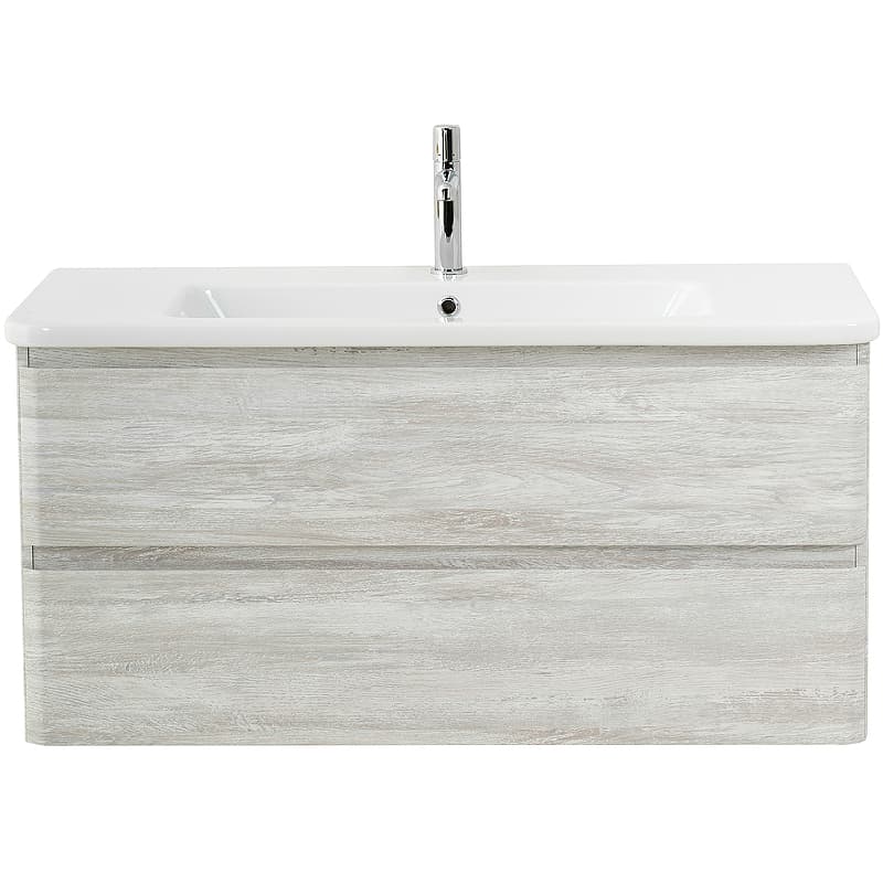 Мебель для ванной BelBagno Albano-Cer 105 подвесная, Rovere Vintage Bianco