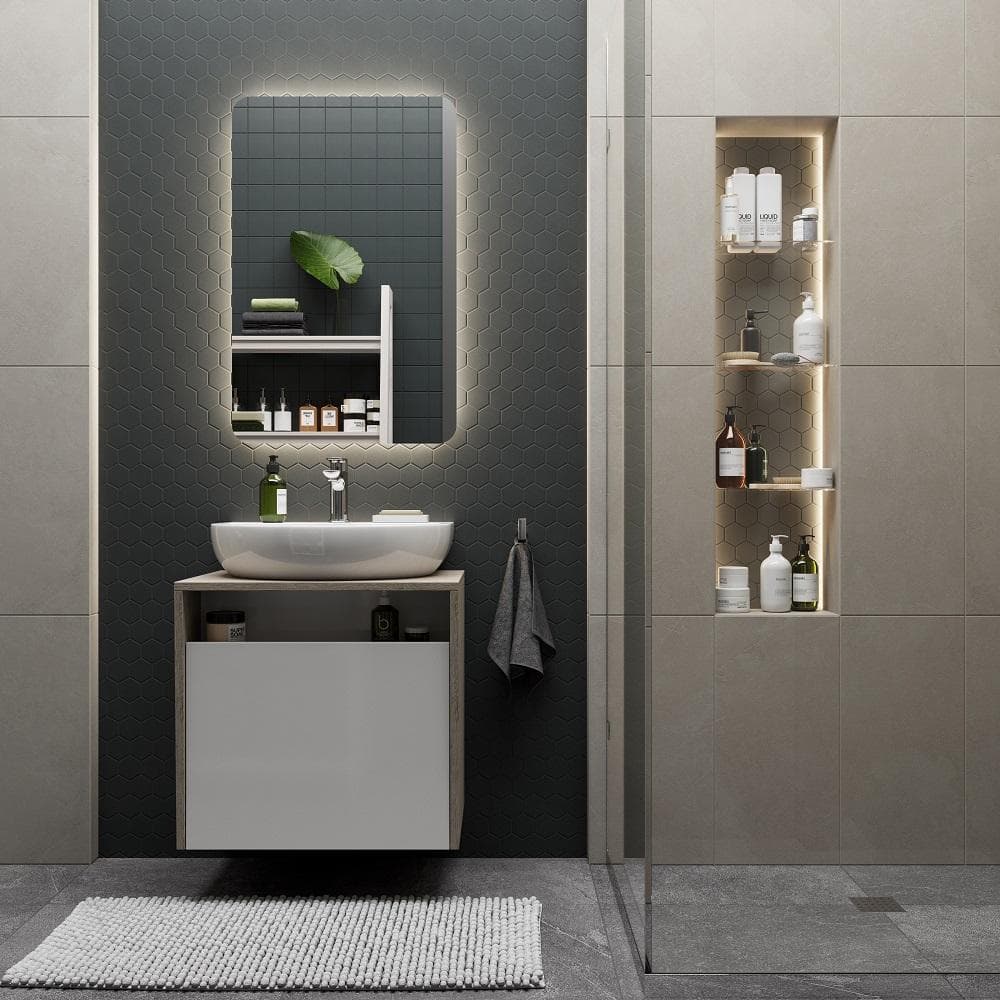 Зеркало Kerama Marazzi Pro 55 с LED подсветкой