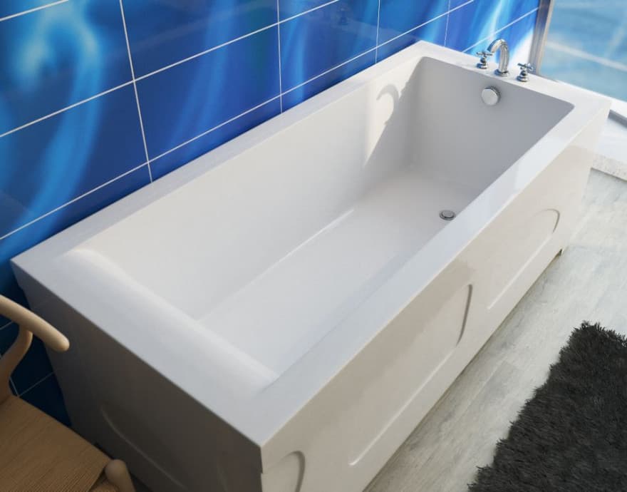 Ванна из искусственного камня Эстет Дельта 150А 150x70 см