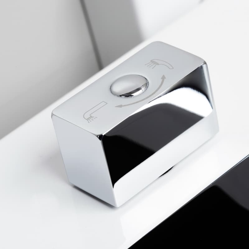 Смеситель WasserKRAFT Aller 1061WHITE для ванны с душем