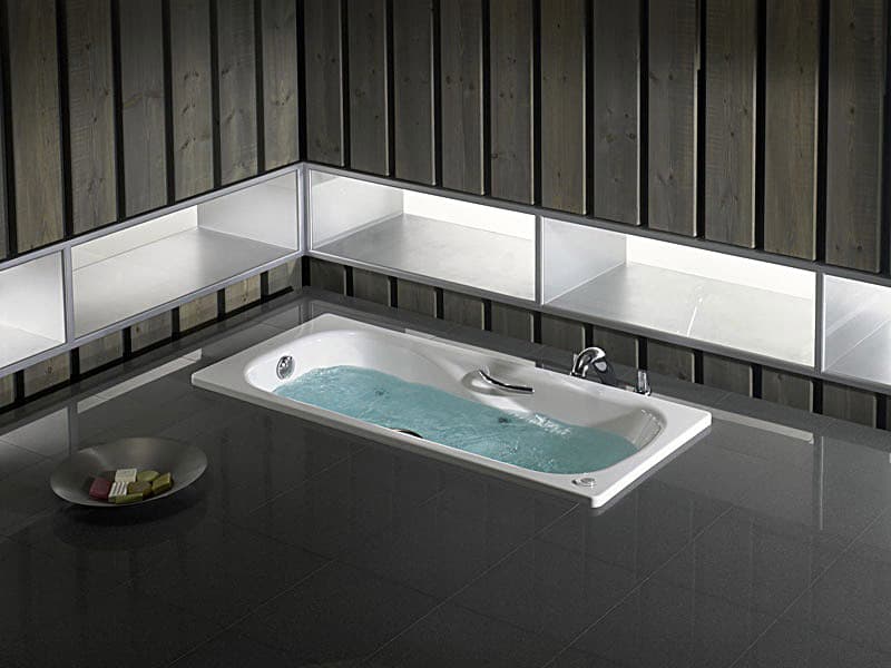 Чугунная ванна Roca Malibu 160x75 см, с ручками 2310G000R
