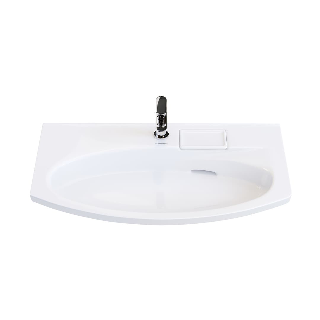 Мебельная раковина Kerama Marazzi Riva 80 RV.wb.80 белая