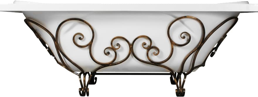 Ванна из искусственного камня Эстет Астра 170x80 см