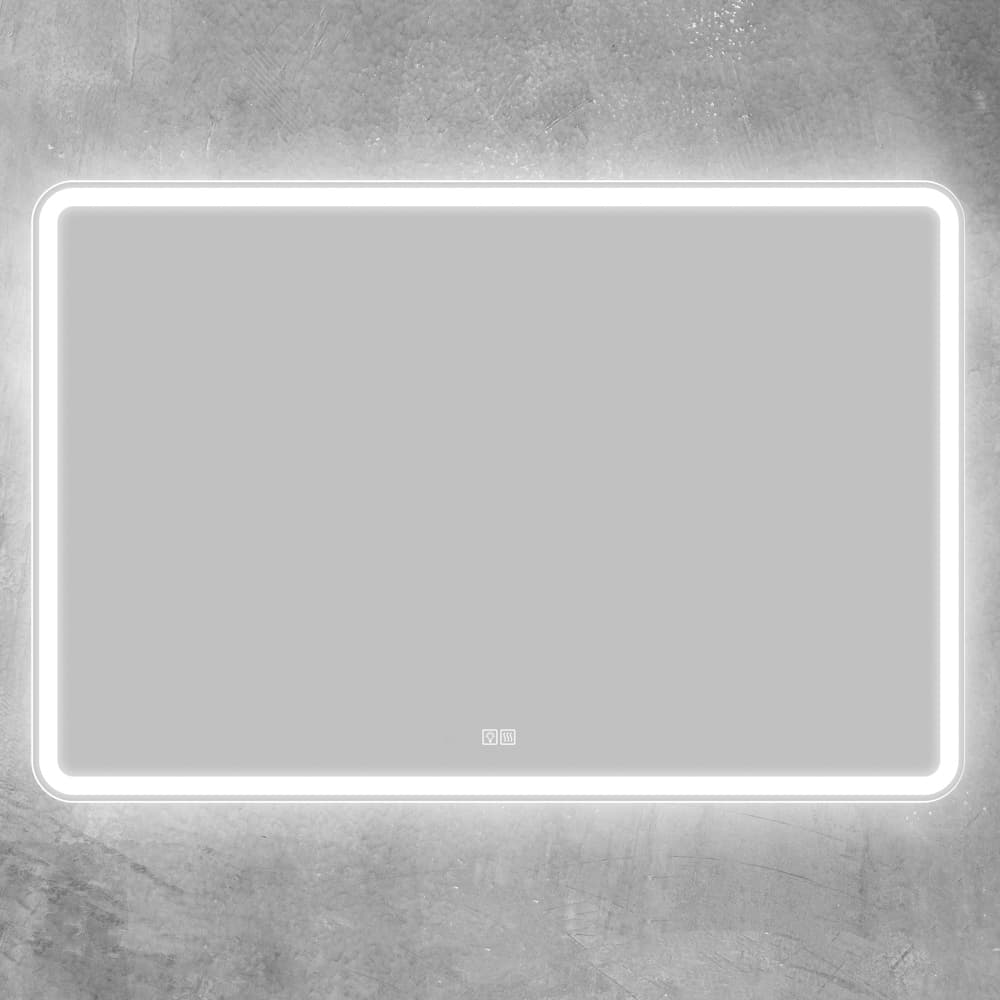 Зеркало BelBagno SPC-MAR-1100-800-LED-TCH-WARM с подсветкой, сенсорным выключателем и подогревом