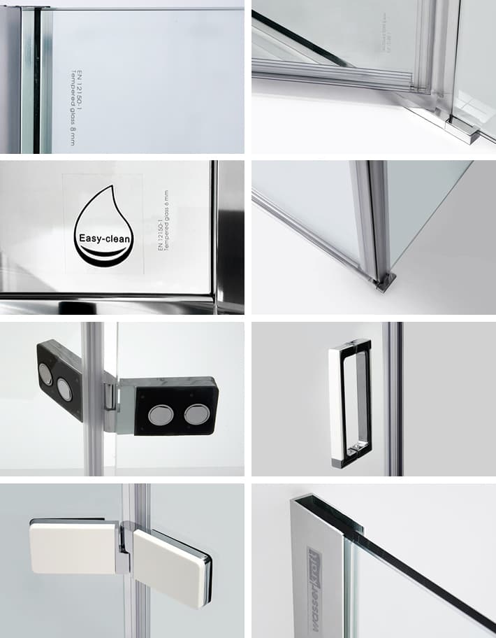 Душевой уголок WasserKRAFT Aller White 10H06RW 120x80 см