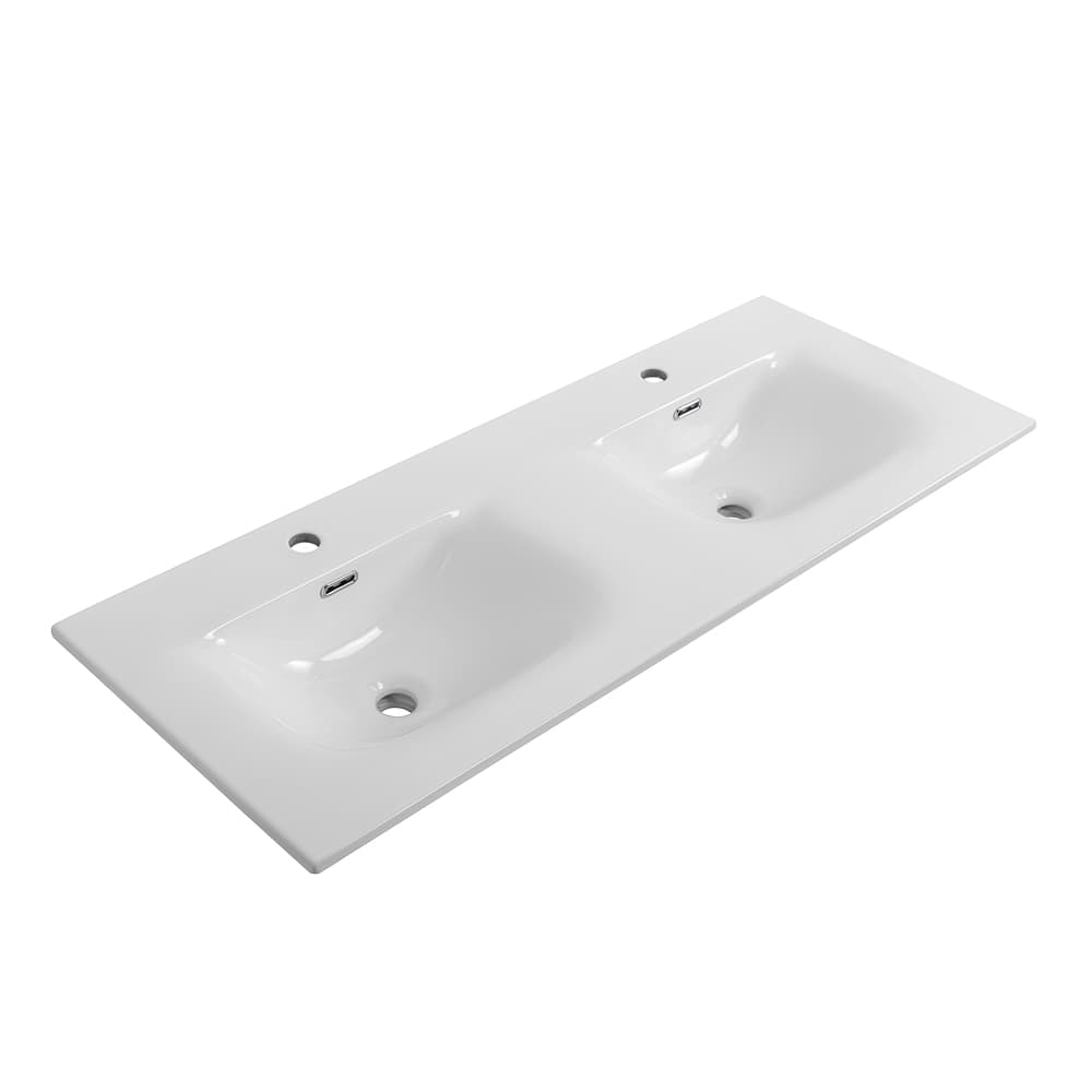 Мебель для ванной Belbagno Etna 120 подвесная, 4 ящика, Bianco Lucido (раковина BelBagno BB-8099-120-2)