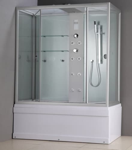 Душевой бокс Timo Lux TL-1506 с гидромассажем, 167x90x220 см