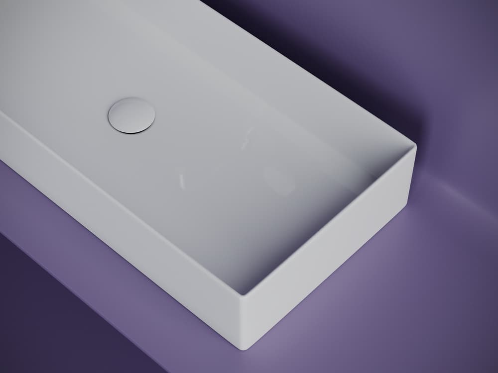 Раковина Ceramicanova Element CN6072 80х36 накладная, белая