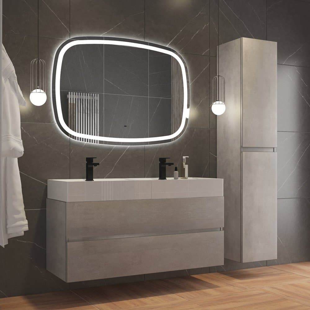 Зеркало Cezares Molveno 110х80 c подсветкой и датчиком движения