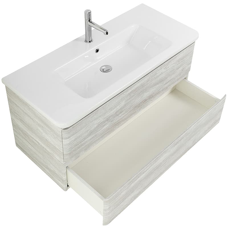 Мебель для ванной BelBagno Albano-Cer 105 подвесная, Rovere Vintage Bianco