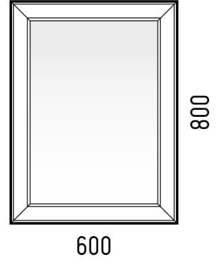 Зеркало Corozo Классика 60