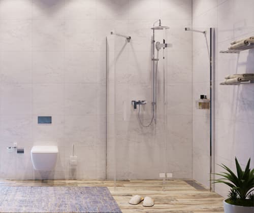 Душевой уголок WasserKRAFT Aller White 10H10RW 120x100 см