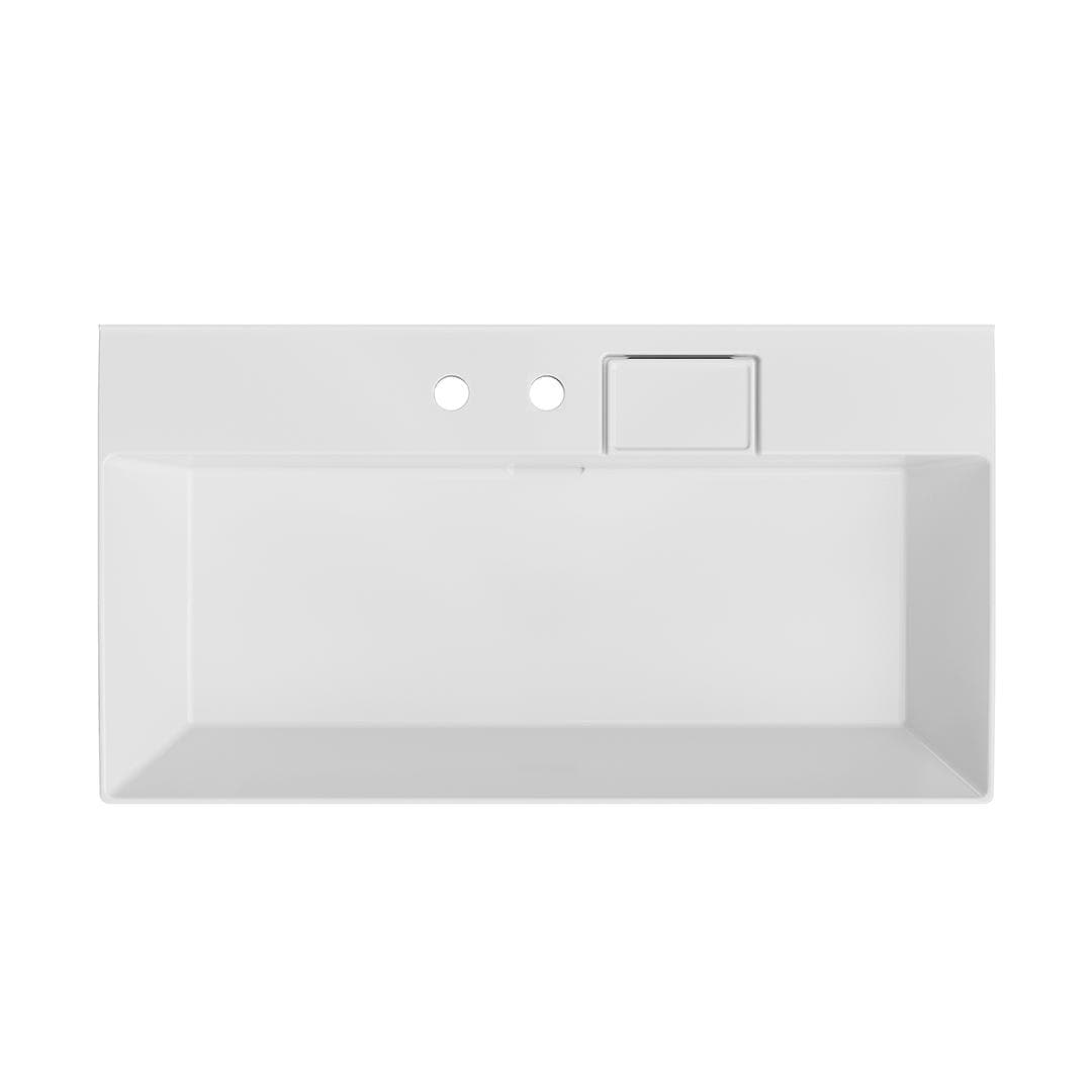 Мебельная раковина Kerama Marazzi Logica 90 с 2 отверстиями
