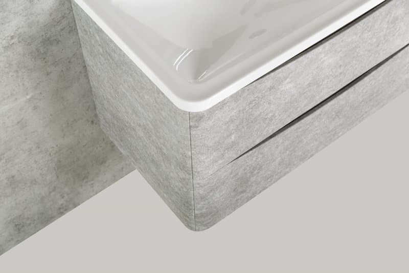 Мебель для ванной BelBagno Acqua 90 подвесная, cemento verona grigio