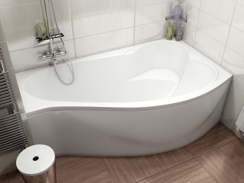 Акриловая ванна 1MarKa Gracia 150x95 см R