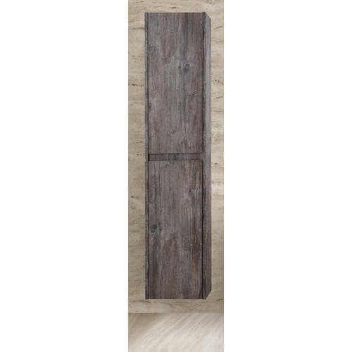 Мебель для ванной BelBagno Kraft 120 без отверстия под смеситель, подвесная, 2 ящика, Pino Pasadena