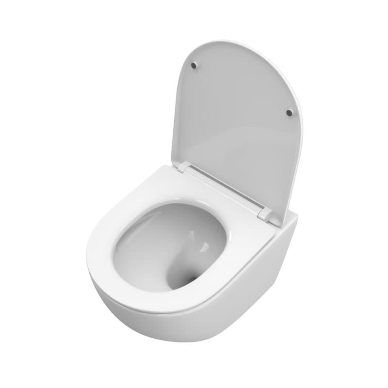 Унитаз подвесной BelBagno Uno-Tor BB5177CH-TOR/SC безободковый с сиденьем, с микролифтом