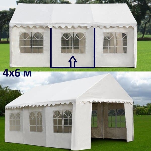 Шатер садовый Afina Garden AFM-1026W White