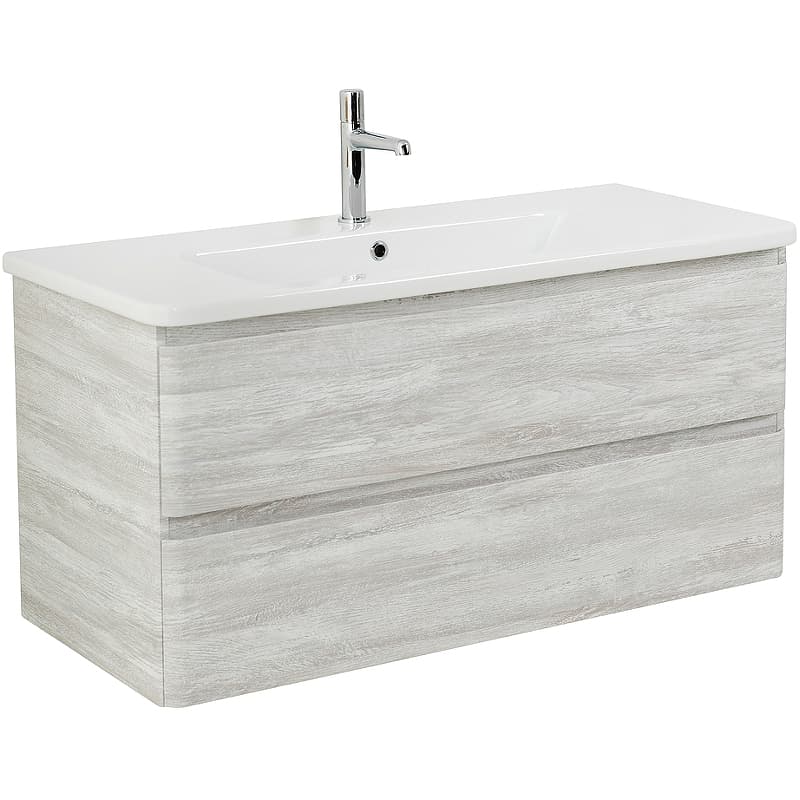 Мебель для ванной BelBagno Albano-Cer 105 подвесная, Rovere Vintage Bianco