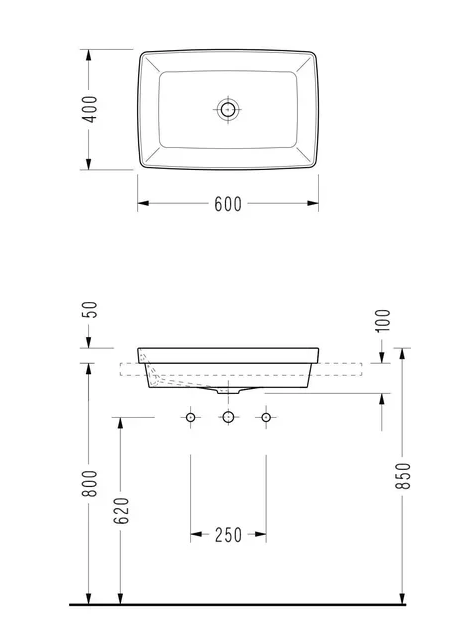 Раковина Serel Rita RT34