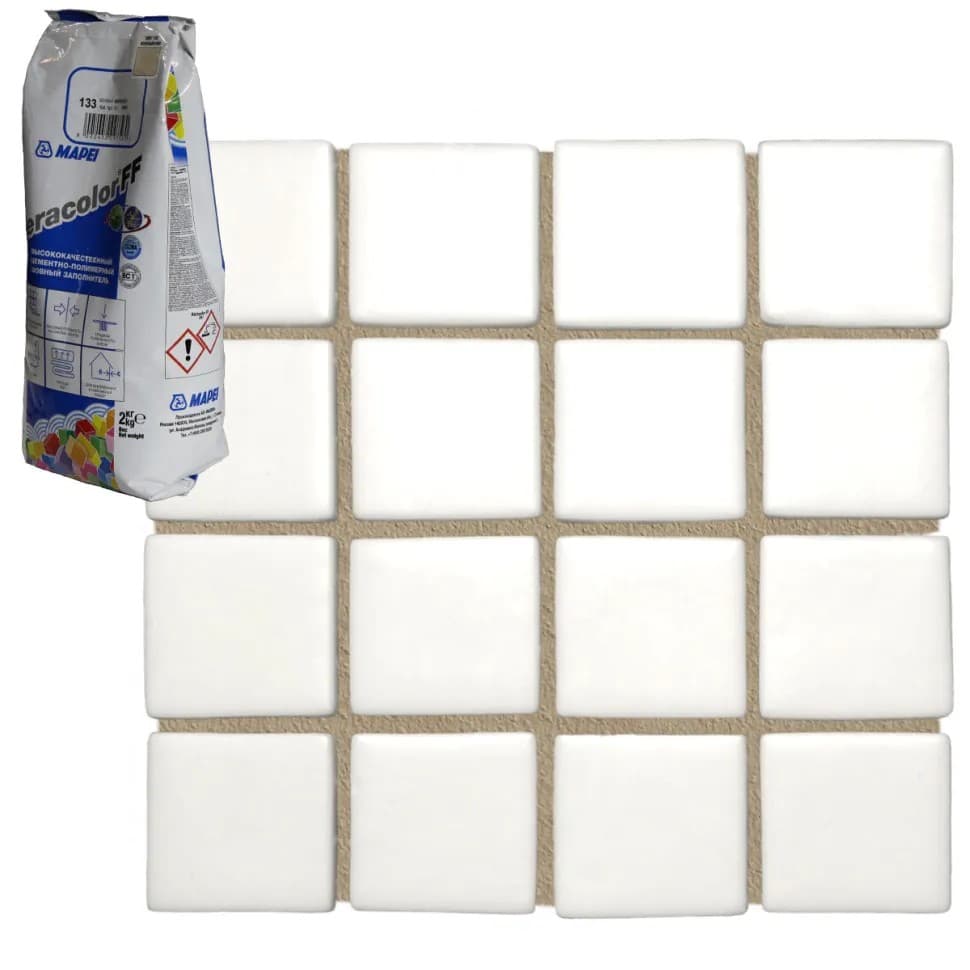 Затирка для плитки Mapei Keracolor FF №133 песочная 2 кг
