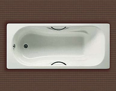 Чугунная ванна Roca Malibu 150х75 см, с ручками 2315G000R