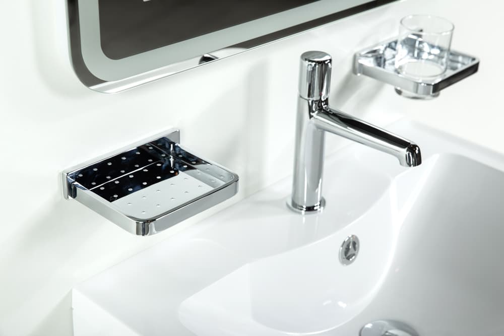 Мебель для ванной BelBagno Acqua 70 подвесная, 2 ящика, Bianco Lucido