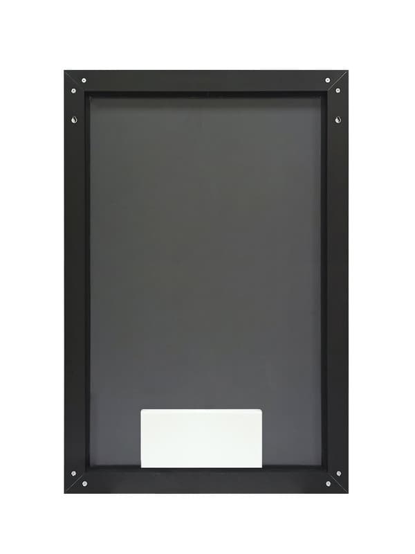 Зеркало Континент Frame Black ЗЛП2616 70х100 см