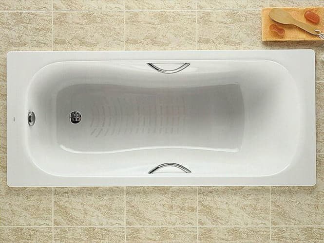 Чугунная ванна Roca Malibu 170x70 см, с ручками 2333G0000