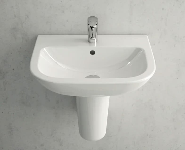 Раковина VitrA S20 5503B003-0001 60 см с полупьедесталом