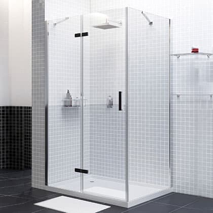Душевой уголок WasserKRAFT Aller Black 10H07LB 120x90 см