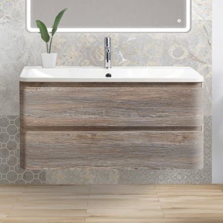 Мебель для ванной BelBagno Albano 100 подвесная, pino scania