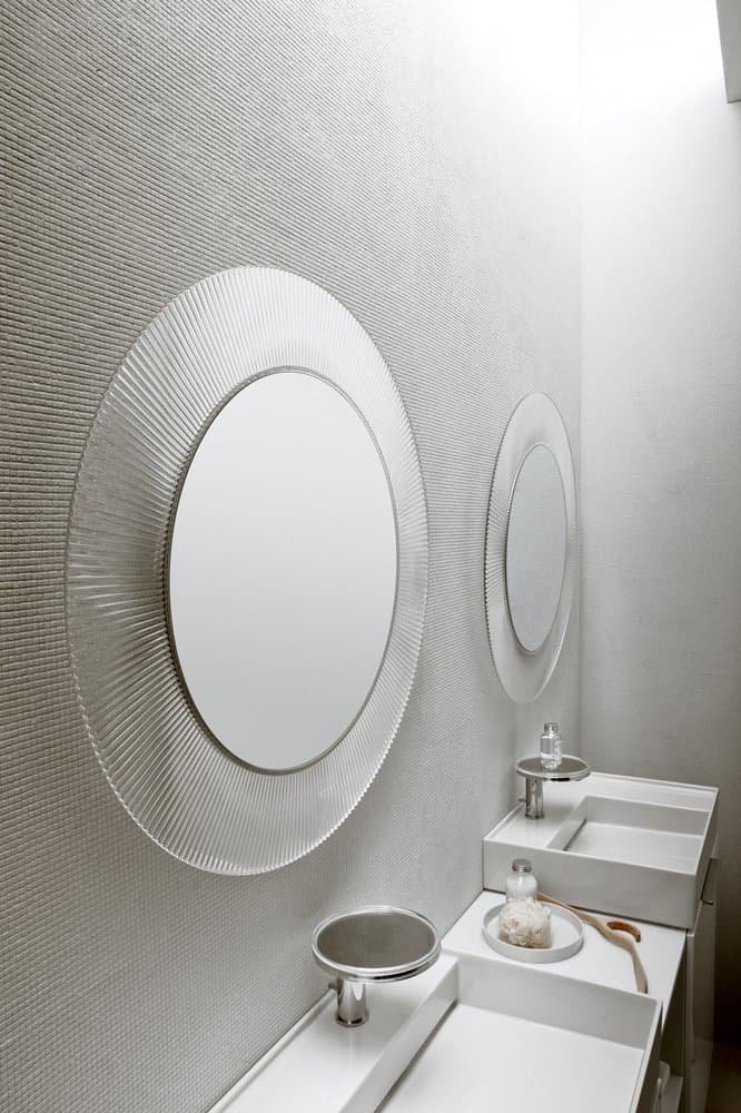 Зеркало Laufen Kartell by Laufen 80 прозрачная рама, с подсветкой