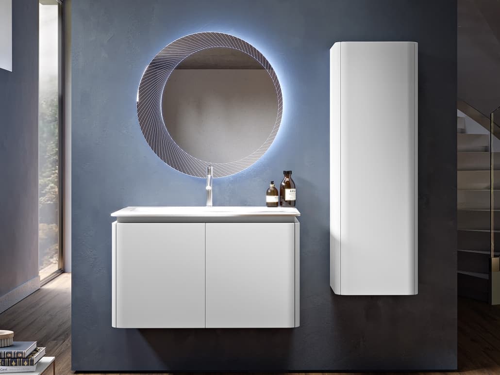 Зеркало Cezares 45053 D80 с LED-подсветкой