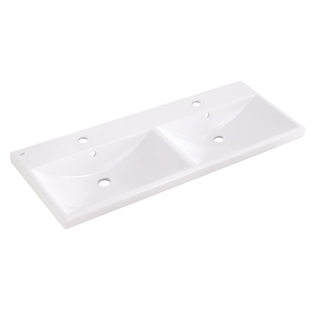 Мебельная раковина BelBagno BB-0325-120-2-LVB 120х45 двойная