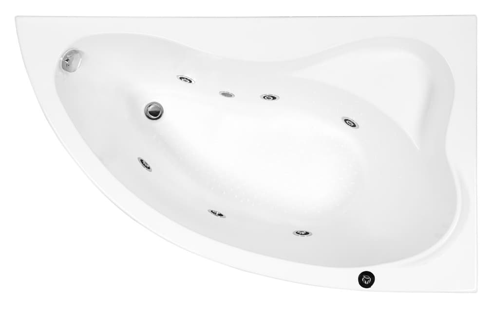 Акриловая ванна Aquanet Atlanta 150x90 R