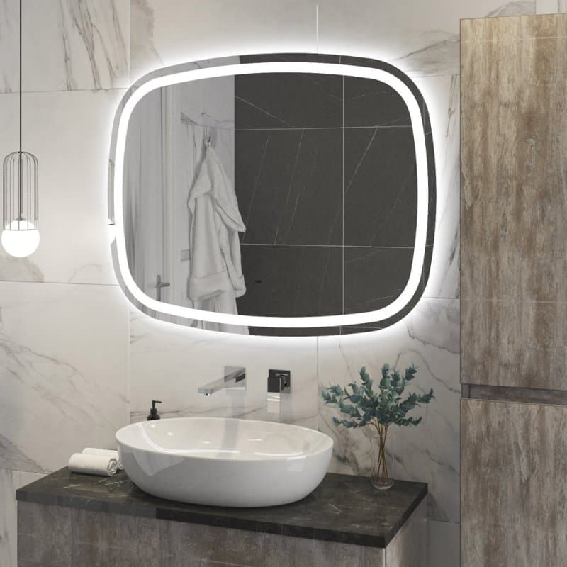 Зеркало Cezares Molveno 110х80 c подсветкой и датчиком движения