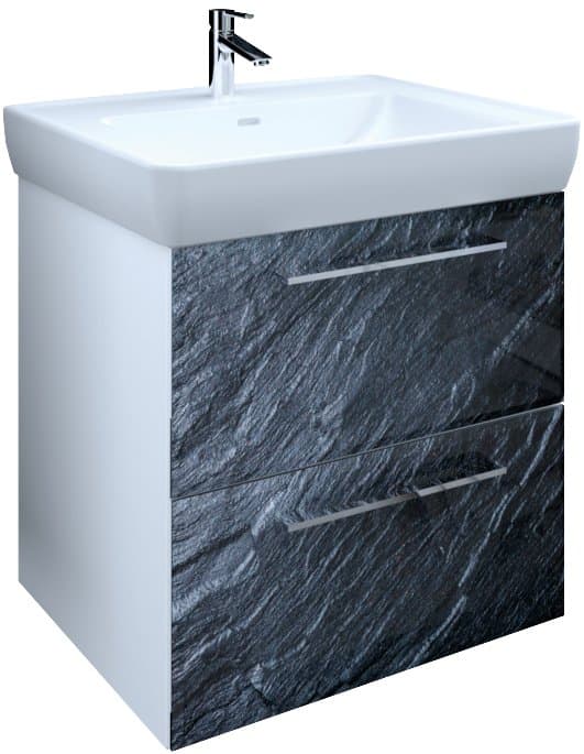Мебель для ванной Marka One Visbaden 70П black stone
