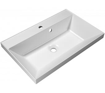 Тумба с раковиной BelBagno Marino 70 bianco lucido