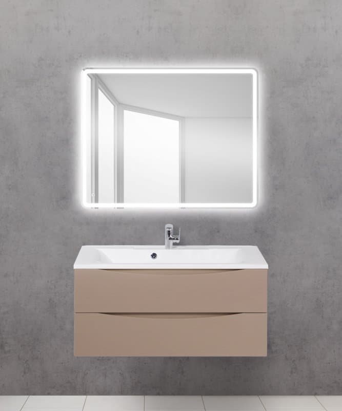 Зеркало BelBagno SPC-MAR-1000-800-LED-TCH с подсветкой и сенсорным выключателем
