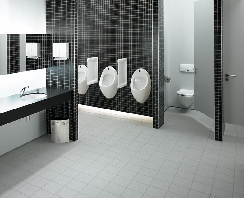 Писсуар VitrA Arkitekt 4106B003-5598 с сенсорным смывом, питание от сети