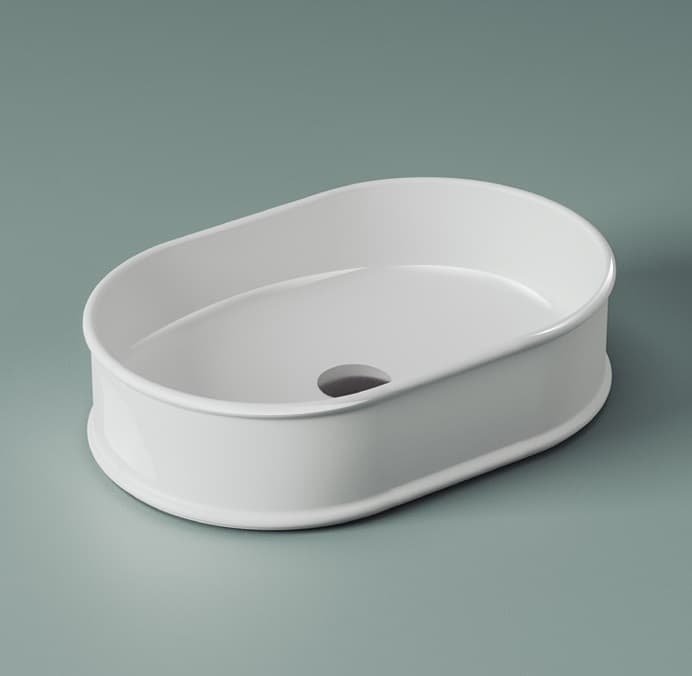 Раковина ArtCeram Atelier ATL002 01 00 60x40 см