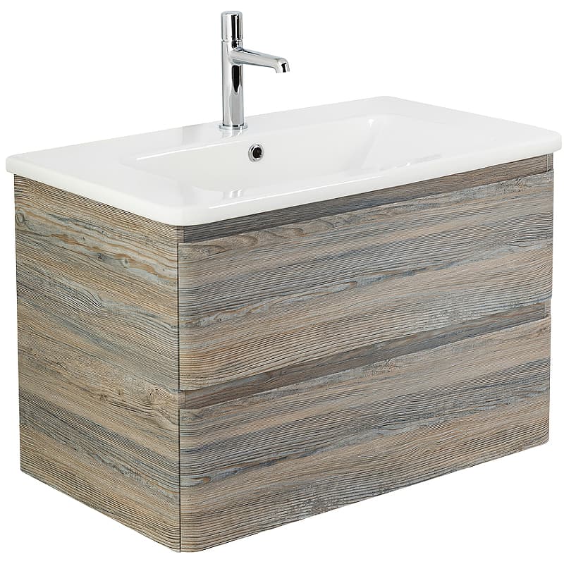 Мебель для ванной BelBagno Albano-Cer 80 подвесная, Pino Scania