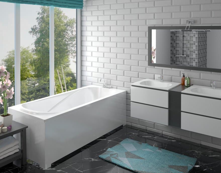 Ванна из искусственного камня Эстет Альфа 170А 170x70 см