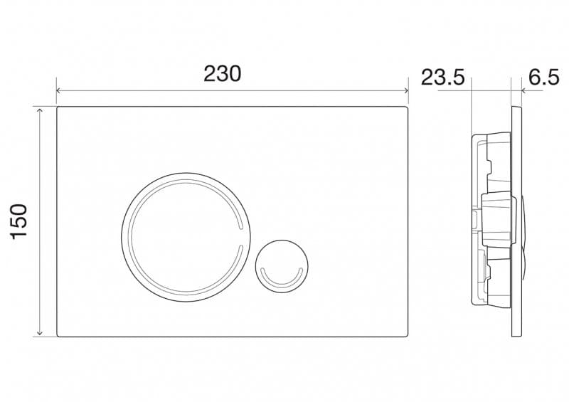 Комплект 3 в 1 BelBagno Унитаз TRE BB8001CHR/SC+Система инсталляции BB002-80+Кнопка BB014-SR-BIANCO