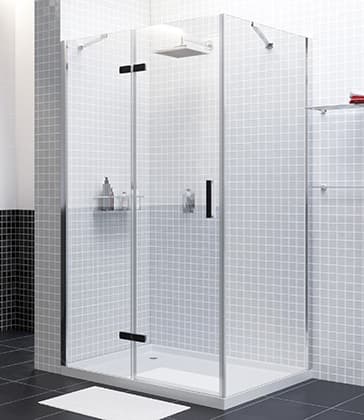 Душевой уголок WasserKRAFT Aller Black 10H07LB 120x90 см