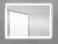 Зеркало BelBagno SPC-GRT-900-600-LED-BTN с подсветкой и кнопочным выключателем